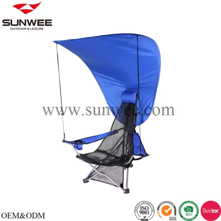 캐노피가 있는 해변 의자