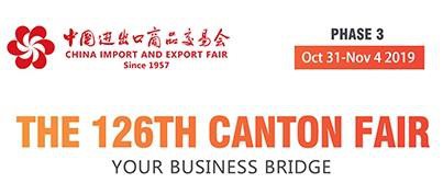 10월 31일부터 11월 4일까지 Canton Fair 2019에서 Sunwee를 방문해 주셔서 감사합니다. 우리 부스 번호는 4.2N03...
